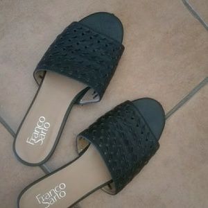 Franco Sarto slip on sandals